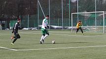 Další přátelský zápas sehráli hráči A týmu Velkých Hamrů proti FK Jablonec U 19. A  nevedli si špatně.