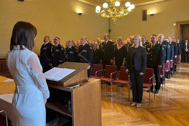 V pondělí 28. listopadu se v Národním muzeu v Praze konal slavnostní akt předání medailí Hasičského záchranného sboru České republiky.