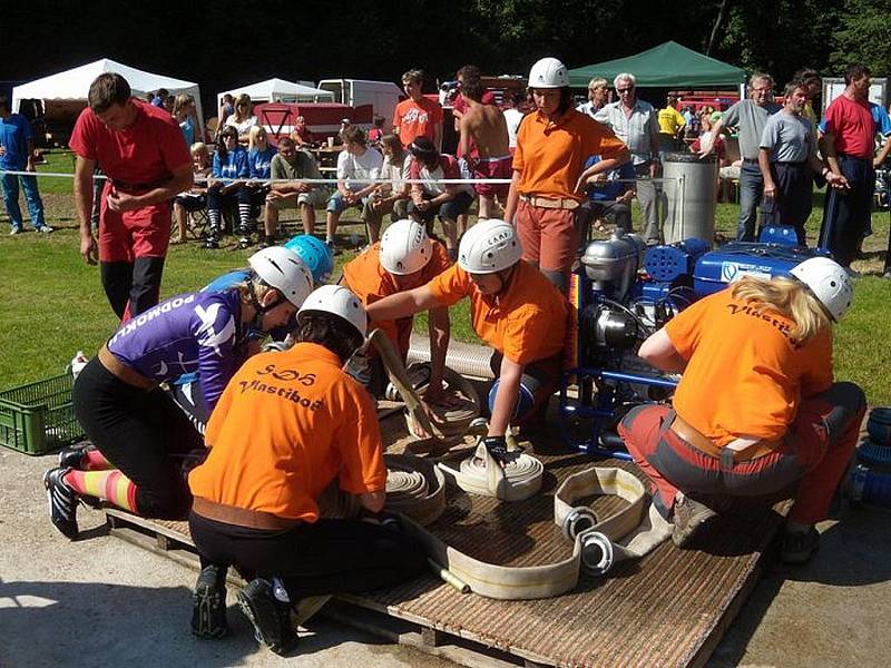 Sbor dobrovolných hasičů Vlastiboř. Podkozákovská hasičská liga Košťálov 2009.