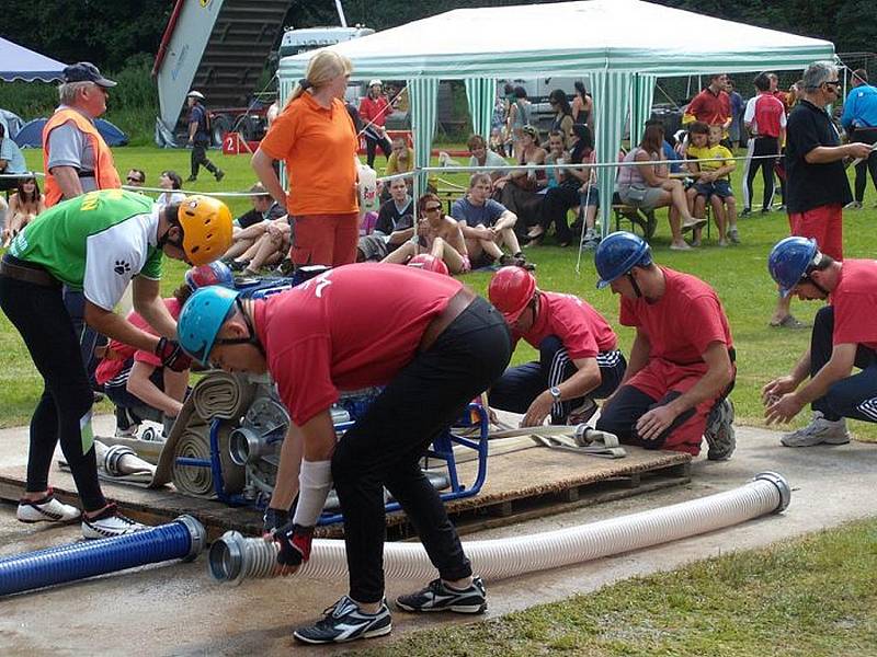 Sbor dobrovolných hasičů Vlastiboř. Podkozákovská hasičská liga Košťálov 2009.