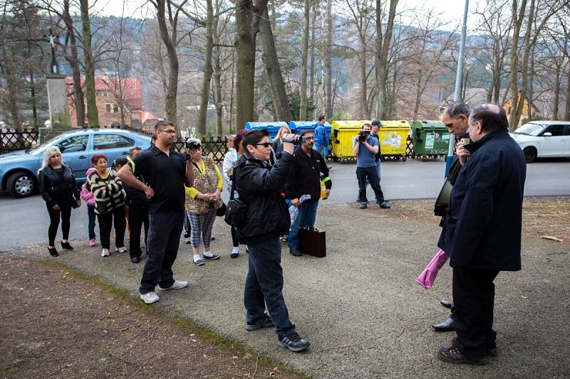 Demonstrace Romů za znovuotevření případu