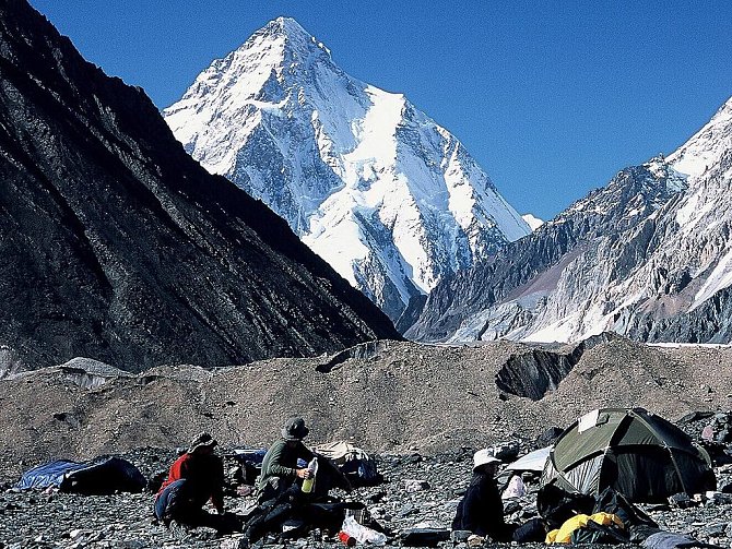 Himalájské velikány. Tábor po K2.