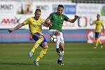 FK Jablonec - Fastav Zlín 2:0. O napínavé okamžiky nebyla nouze, bývalému hráči Tomáši Čížkovi se zápas líbil.