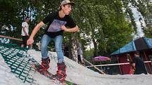 Další ročník oblíbené freestylové akce Jablonec Summer Jib proběhl 20. srpna v areálu Slunečních lázní v Jablonci nad Nisou. Závodníci na lyžích a snowboardu předvedli triky na překážkách na dovezeném sněhu.