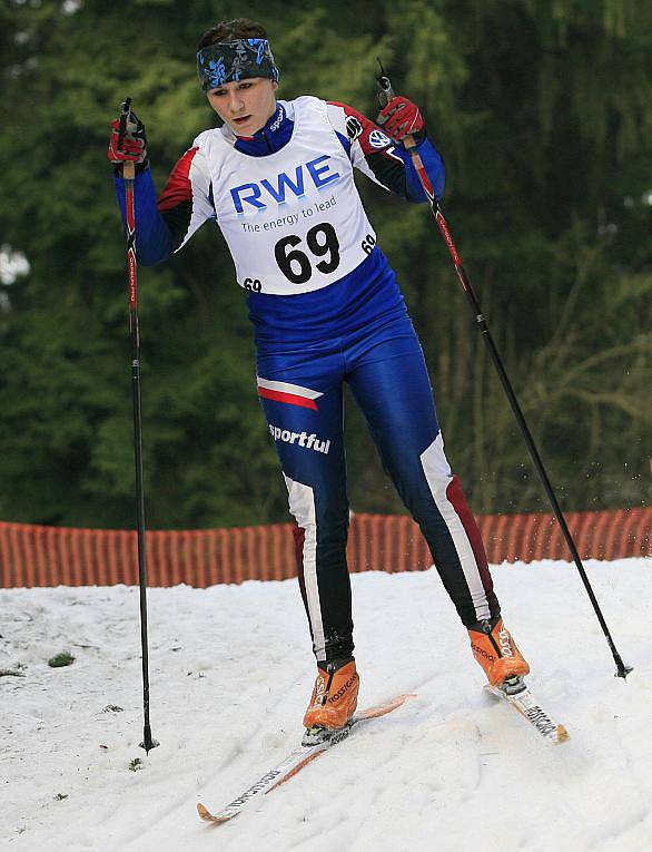 Český pohár v běhu na lyžích pokračoval o víkendu v Jablonci nad Nisou na kolečku v Břízkách.