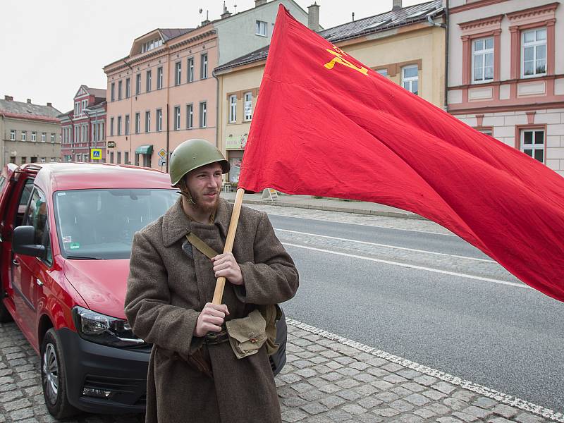 Jízda válečných veteránů na Jablonecku.