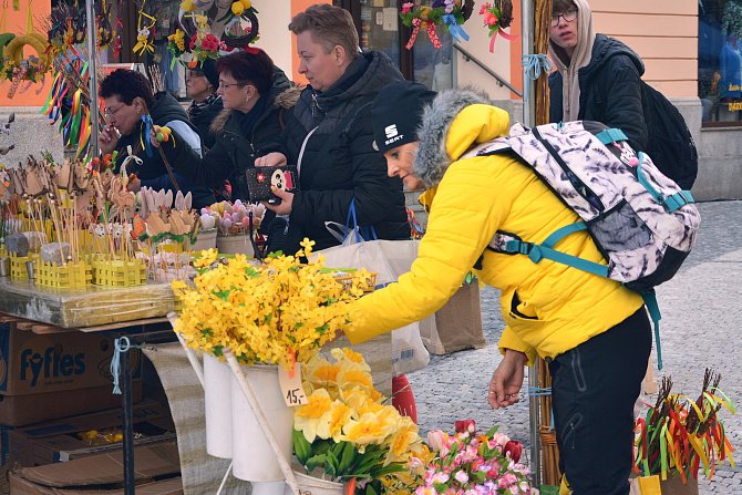 Velikonoční trhy v Jablonci nad Nisou. Rok 2023.