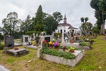 Hřbitov v Tanvaldu.