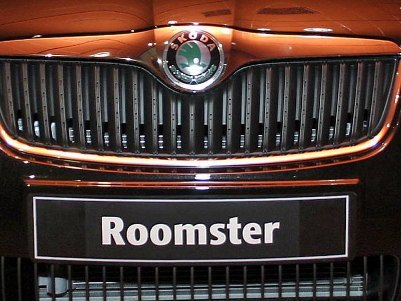 Automobil Škoda Roomster. Ilustrační snímek.
