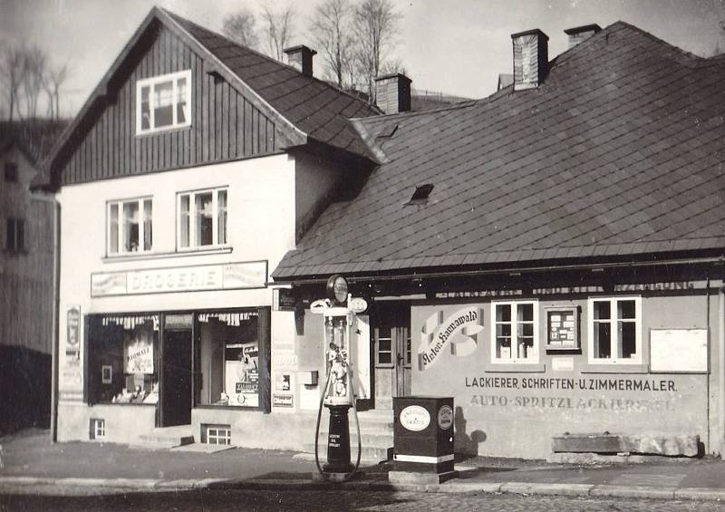 Obec Desná v Jizerských horách. Historické fotografie.