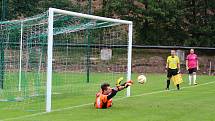 První zápas FORTUNA:DIVIZE C hrálo hamrovské áčko na domácím hřišti. O vítězi rozhodly penalty, tentokrát ale pro soupeře.