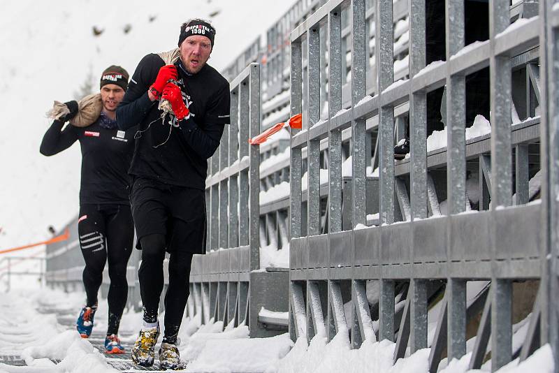 Extrémní zimní závod Winter Spartan Sprint proběhl 20. ledna ve Sportovním areálu Ještěd v Liberci.