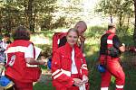 V litoměřické obci Mentaurov se od pátku 30. září do neděle 1. října kola 2. ročník Rescue Marathon. Tým jabloneckého Českého červeného kříže.