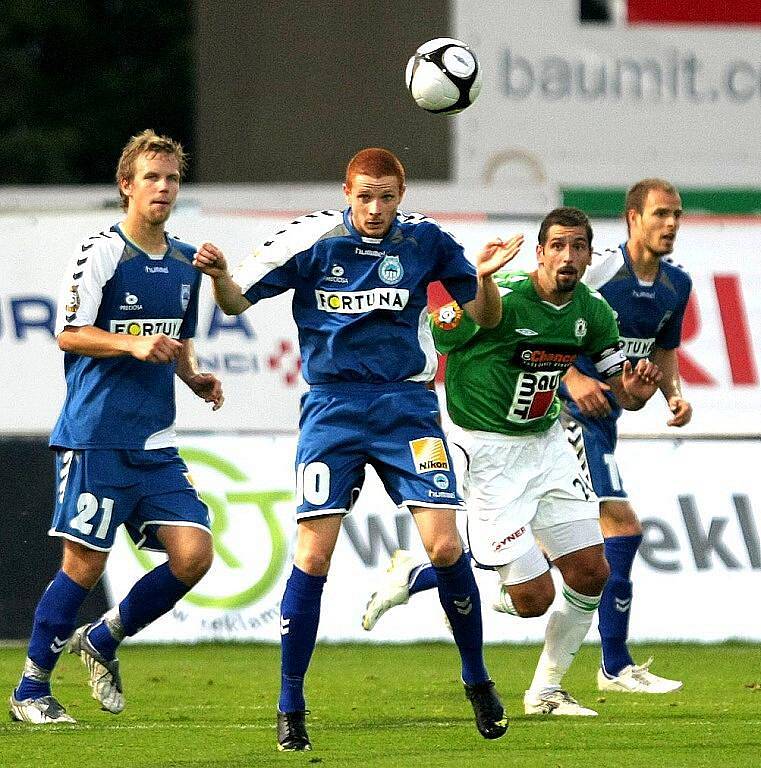 V severočeském derby zvítězil FK Baumit Jablonec na Slovanem Liberec 2:1.