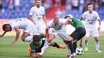 Utkání 1. kola první fotbalové ligy: Baník Ostrava - FK Jablonec, 23. července 2018 v Ostravě.