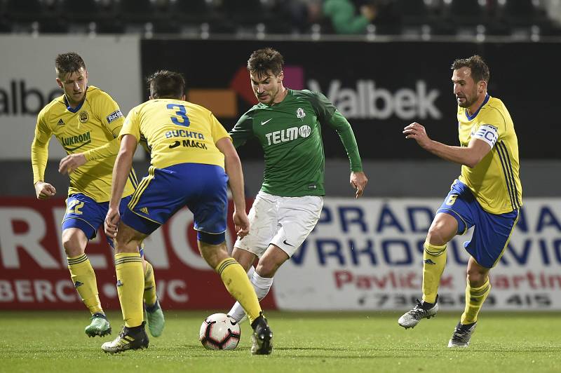 Fotbalisté Jablonce porazili Zlín 4:0.