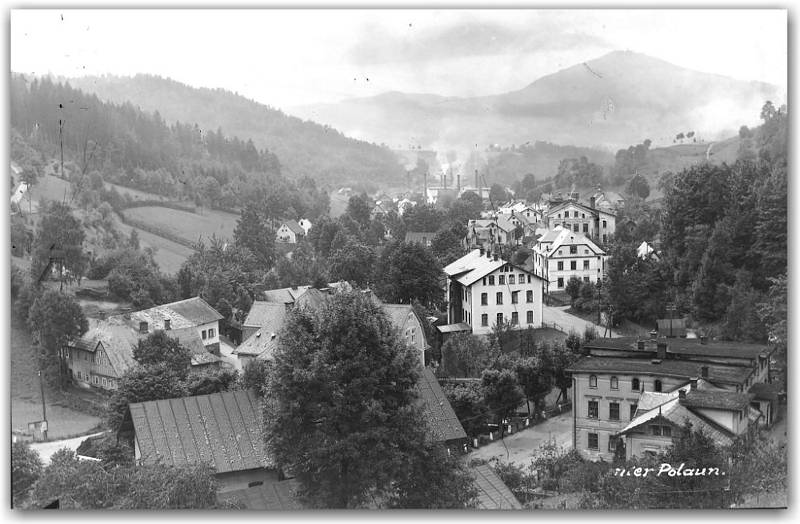 Obec Desná v Jizerských horách. Historické fotografie.