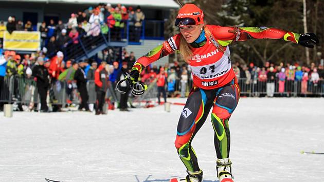 Gabriela Soukalová v jabloneckých Břízkách