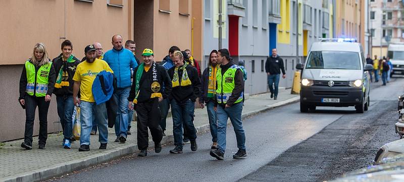 Fanoušci před zahájením zápasu