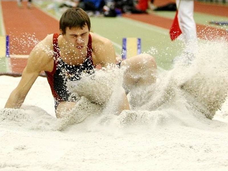 V atletické hale na Střelnici se konal mezinárodní mítink Jablonecká hala 2009.