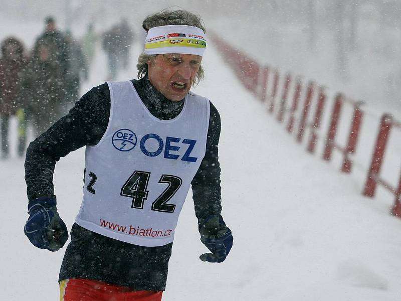 Zimní triatlon v Jablonci prověřil odolnost všech závodníků. Podmínky byly extrémní.