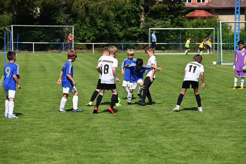 Na několika hřištích si poměřili síly malí fotbalisté z Jablonecka a  Liberecka, kteří dorazili na turnaj do Železného Brodu