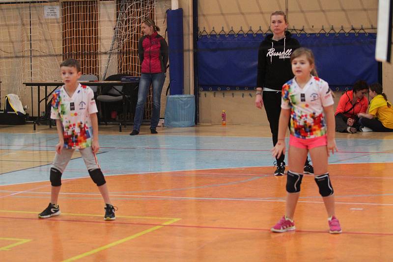 Přes 110 týmů a 250 dětí se sešlo na turnaji barevného volejbalu v jablonecké sportovní hale.
