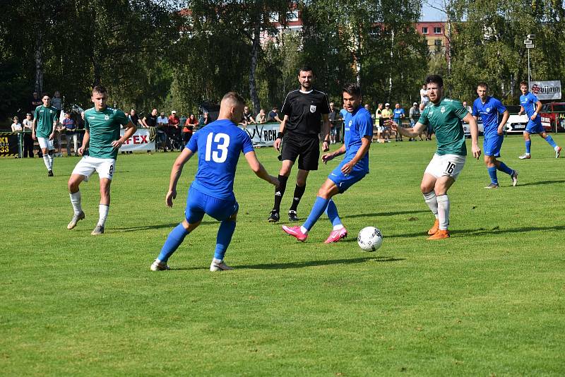 Domácí jablonecká rezerva v derby s libereckým Slovanem soupeři podllehla.