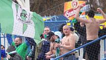 Fotbalisté FK Baumit po zásluze vedli góly Lafaty a Hlouška z druhé půle už 2:0. Nakonec se ale o tři body obávali. Kladno Szabem z penalty snížilo, ale stav se dál nezměnil.