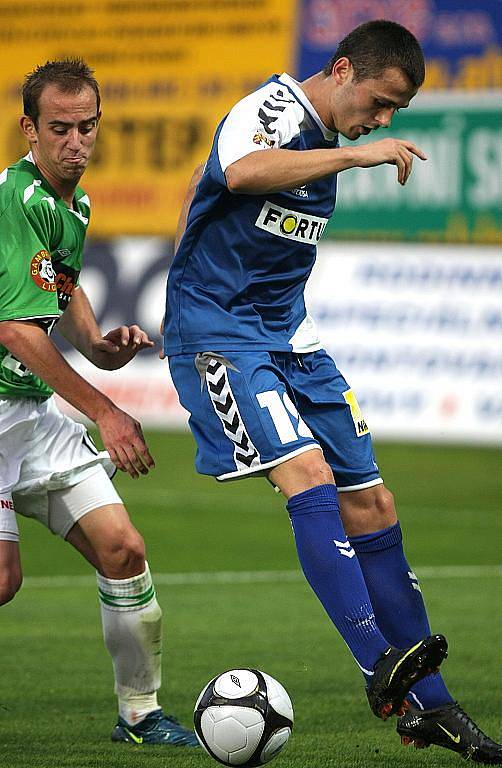 V severočeském derby zvítězil FK Baumit Jablonec na Slovanem Liberec 2:1.