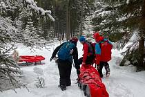 Dvě mladé ženy se v pondělí 8. února odpoledne pustily na takzvaných loveckých lyžích ke sjezdu v oblasti Dlouhé Seče nad Josefovým Dolem, jedna se bolestivě zranila.