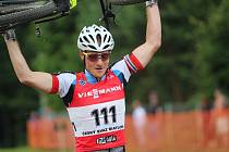 Marketa Davidová se stala mistryní republiky v bike biatlonu, v kategorii mužů zvítězil Ondřej Moravec.