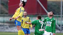 Jablonecká juniorka prohrála doma s Varnsdorfem 0:1. V dresu rezervy FK BAUMIT si po delším čase zahrál také Filip Klapka (č. 6). 
