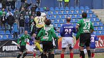 Fotbalisté FK Baumit po zásluze vedli góly Lafaty a Hlouška z druhé půle už 2:0. Nakonec se ale o tři body obávali. Kladno Szabem z penalty snížilo, ale stav se dál nezměnil.