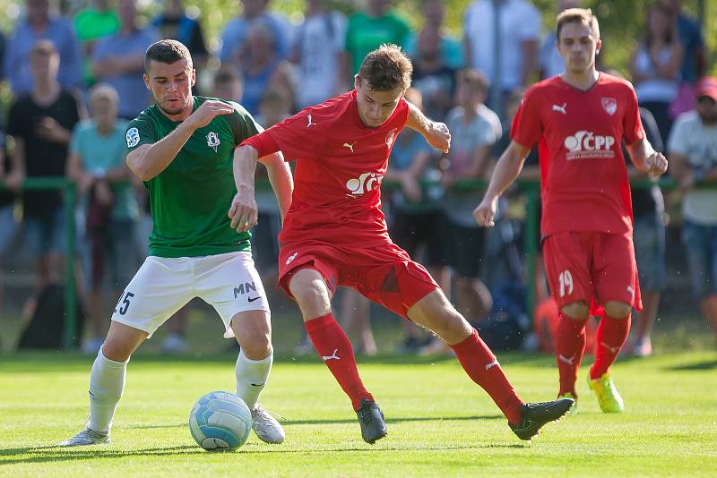 Zápas 2. kola českého fotbalového poháru - MOL Cupu mezi týmy FK Jiskra Mšeno a FK Jablonec se odehrál 9. srpna na fotbalovém hřišti Břízky v Jablonci nad Nisou.