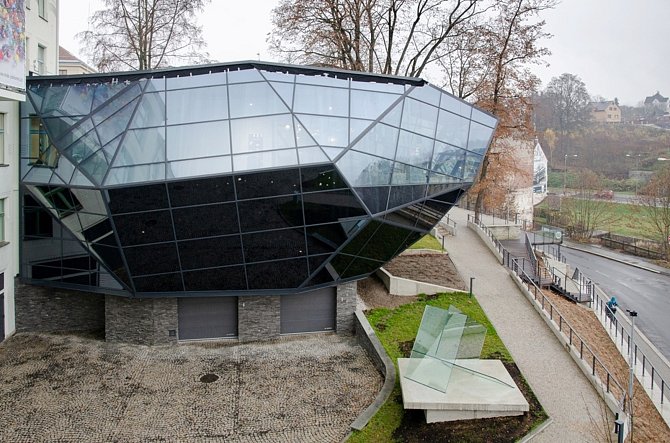 Muzeum skla a bižuterie Jablonec nad Nisou.