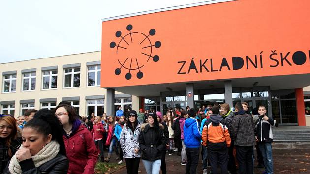 Nácvik evakuace v ZŠ Liberecká