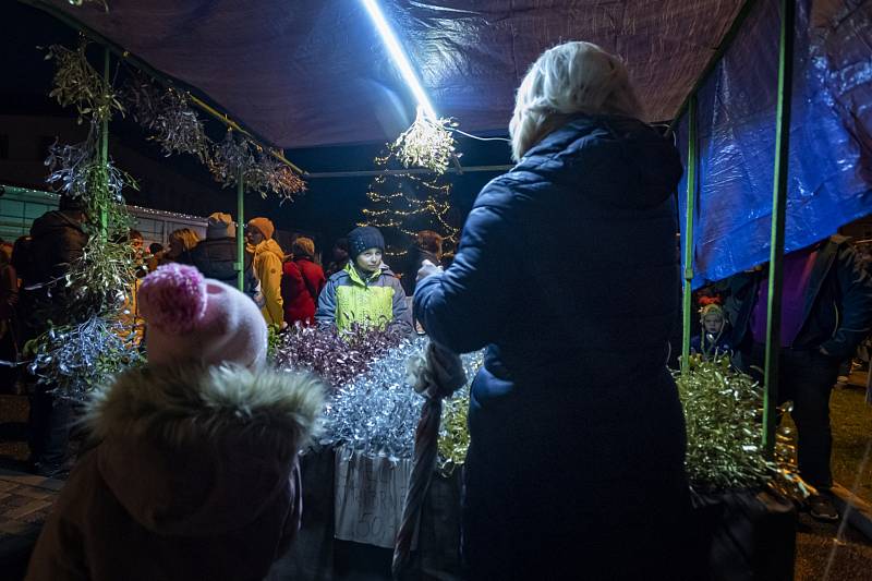 Rozsvěcení stromu v Tanvaldu