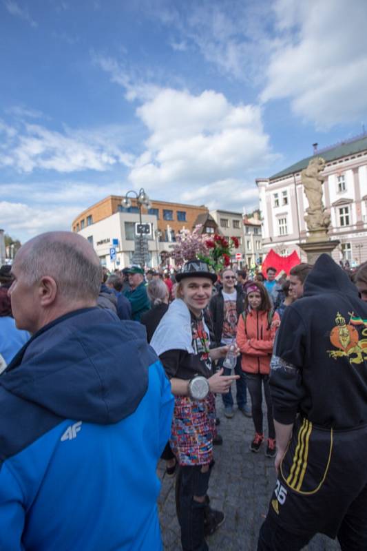 Návštěva prezidenta ČR Miloše Zemana v Železném Brodě