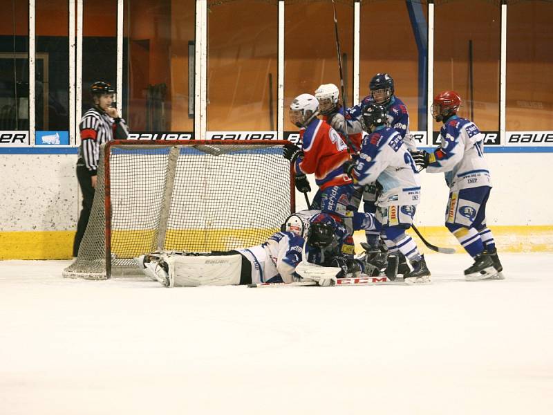 Z tréninku dorostenců HC Vlci Jablonec