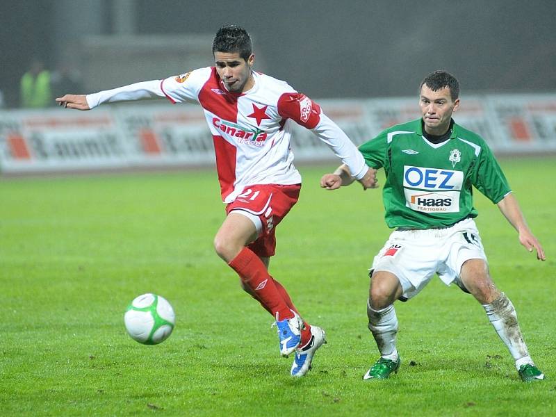 Fotbalisté FK BAUMIT Jablonec prohráli doma se Slavií 1:2.