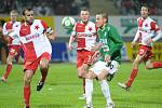 Fotbalisté FK BAUMIT Jablonec prohráli doma se Slavií 1:2.