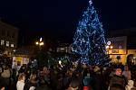 Rozsvícení vánočního stromu v Železném Brodě