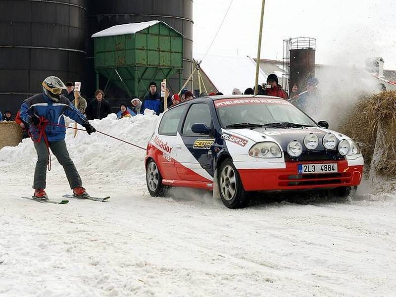 Krkonošský pohár v autoskijerinku zahájili v Jesenném