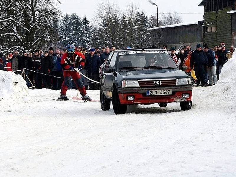 Krkonošský pohár v autoskijerinku zahájili v Jesenném