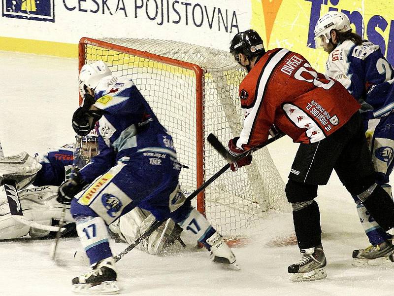 Ve středečním duelu na ledě v České Lípě Vlci vyhráli 5:1