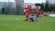 Divize: Mšeno A - Admira Praha 4:1 (2:1). Mšeno – červené dresy.