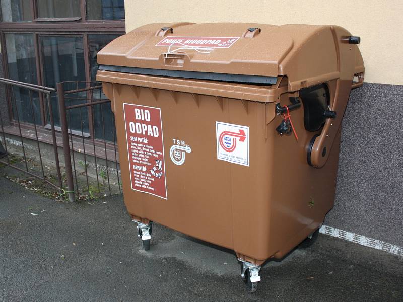 Kontejner na bioodpad - ilustrační snímek