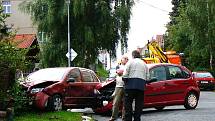 K dopravní nehodě došlo v Jablonci na křižovatce ulic Táboritská a Pod Hájem v pondělí 22. června krátce po šesté  hodině odpoledne. Toto místo patří k nebezpečným úsekům.