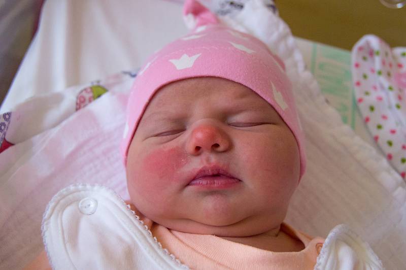 MICHAELA ANNA SKŘEBSKÁ se narodila v úterý 28. listopadu v jablonecké porodnici mamince Lucii Lukáčové z Jablonce nad Nisou. Měřila 51 cm a vážila 3,950 kg.